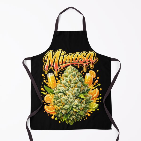 Item preview, Mimosa Graffiti Print | Citrus Fruity Sativa Hybrid Bud Typography | Energizing Mood-Boost 420 designed and sold by WAUZ.