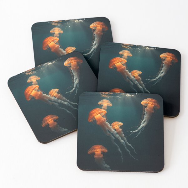 Item preview, ocean jellyfish designed and sold by T's&such.