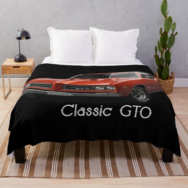 Item preview, Classic 1969 Muscle Car – Vintage Red American Car – Retro Automotive Art designed and sold by Zippy Creation.