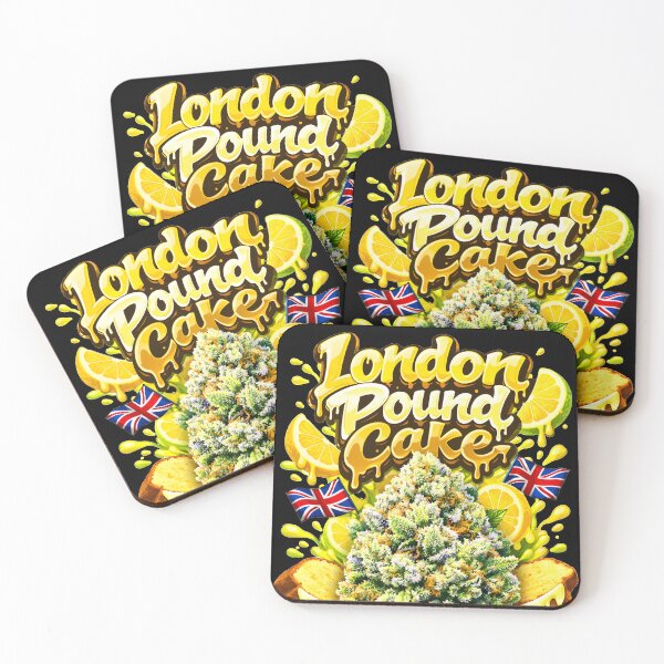 Item preview, London Pound Cake Graffiti Print | Citrus Cookie Hybrid Strain Typography | Relaxing Euphoric 420 designed and sold by WAUZ.