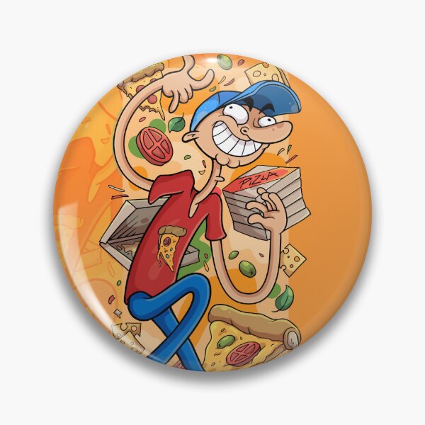 Item preview, CRAZY MAN | PIZZA LOVERS designed and sold by Laura Bonetti.