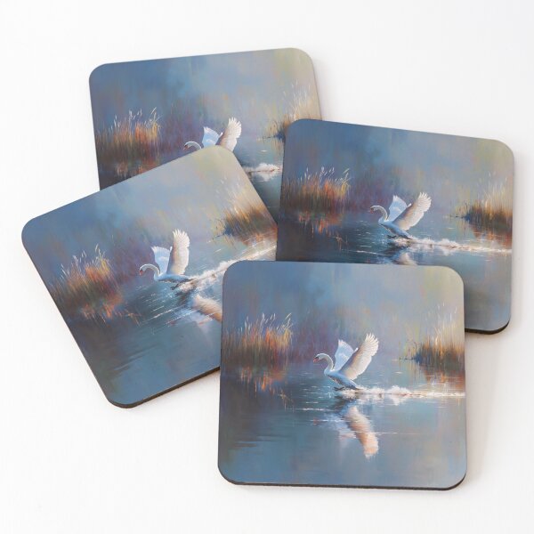 Item preview, A graceful Swan taking off from a calm lake, Birds in Motion designed and sold by CDC40.