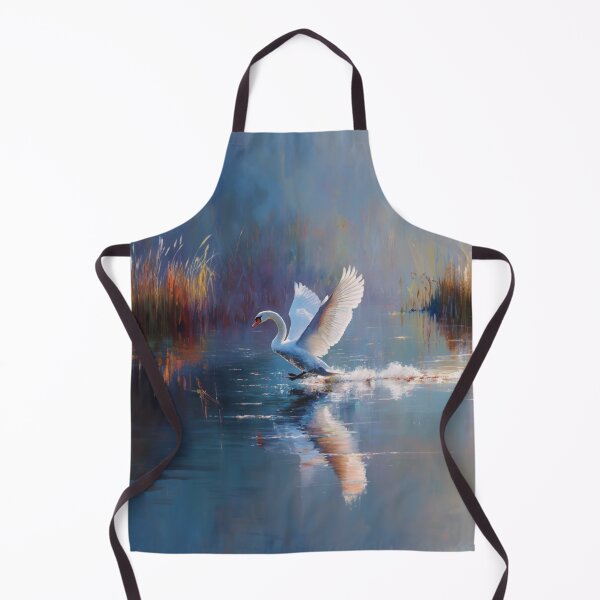 Item preview, A graceful Swan taking off from a calm lake, Birds in Motion designed and sold by CDC40.