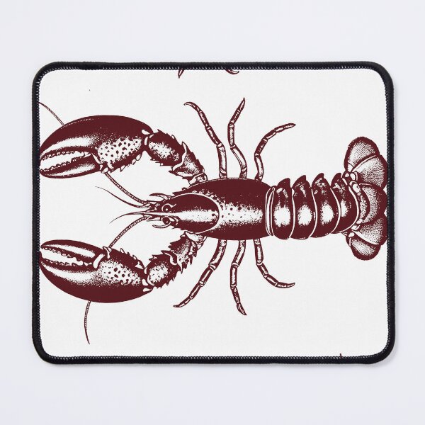 Item preview, Vintage Lobster Trio Engraving Pattern designed and sold by AestheticsTime.