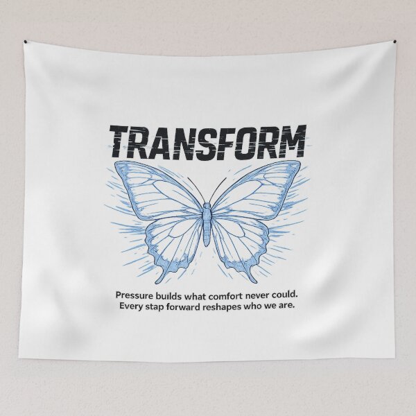 Item preview, Transform Through Pressure – Butterfly Growth Aesthetic Design designed and sold by Williams Anderson.