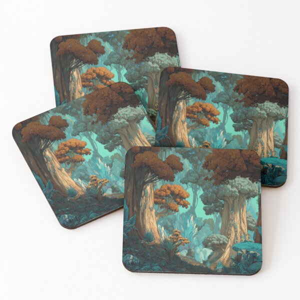Item preview, Lush Ancient Forest Trees designed and sold by LuminousFoundry.