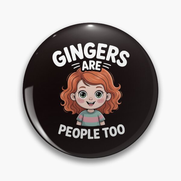 Item preview, Gingers Are People Too – Funny Saying Ginger Humor Redhead Joke designed and sold by Redgiant87x.