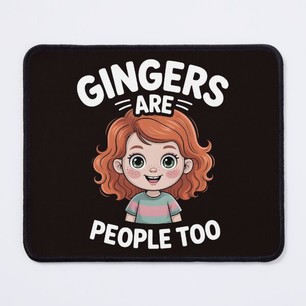 Item preview, Gingers Are People Too – Funny Saying Ginger Humor Redhead Joke designed and sold by Redgiant87x.