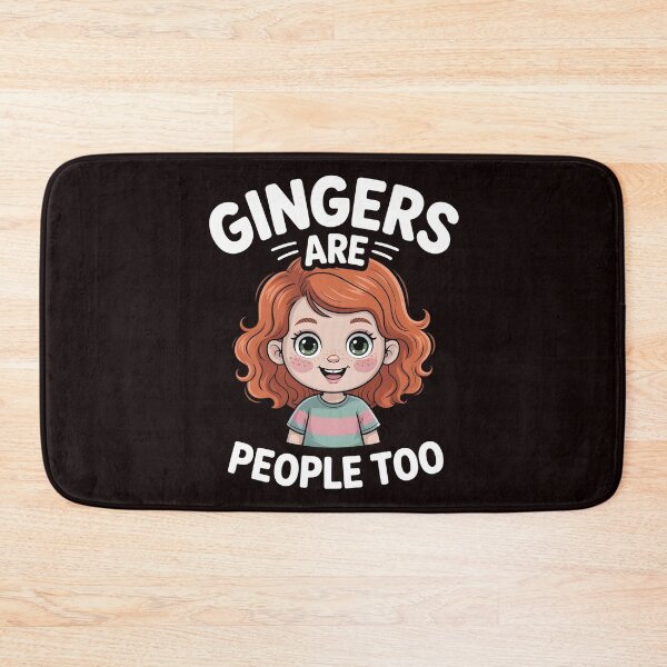 Item preview, Gingers Are People Too – Funny Saying Ginger Humor Redhead Joke designed and sold by Redgiant87x.