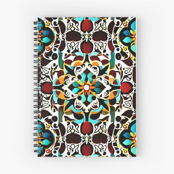 Item preview, Teal Floral Intricate Adorn Aesthetic Enchanted Palace Tiles designed and sold by Zeporas Castle.