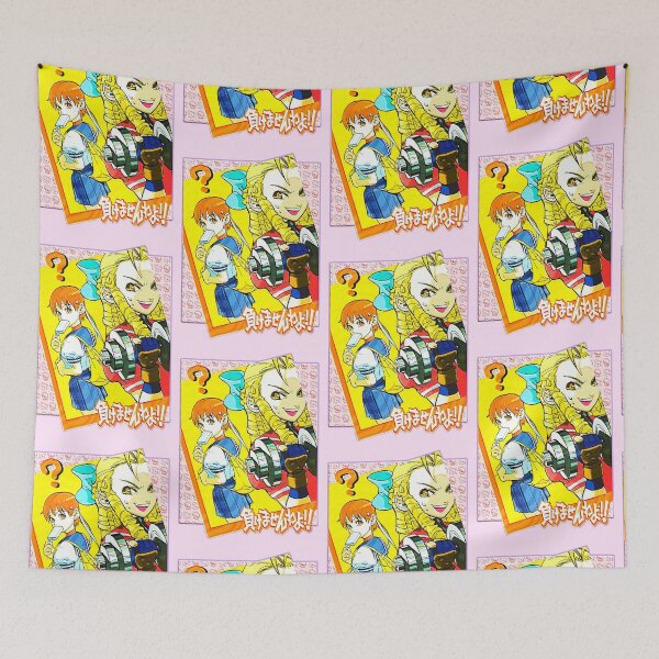 Item preview,  street fighter sakura & karin designed and sold by Cent75.