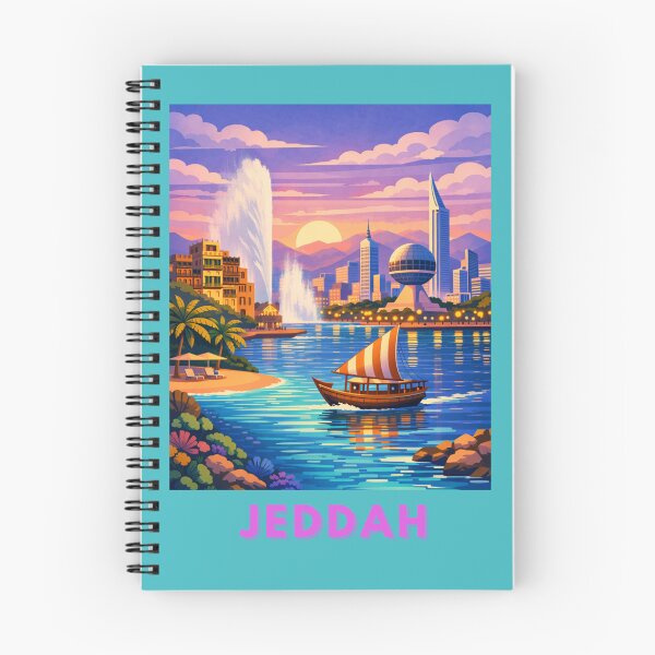 Item preview, Jeddah Saudi Arabia Travel Poster designed and sold by MatthewHeights.