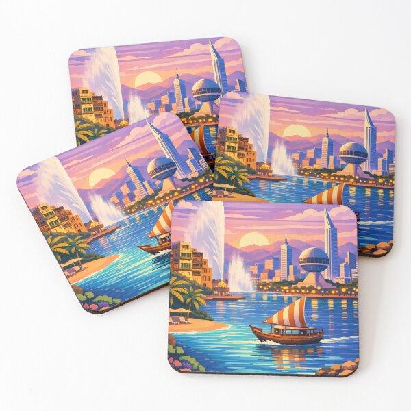 Item preview, Jeddah Saudi Arabia Travel Poster designed and sold by MatthewHeights.