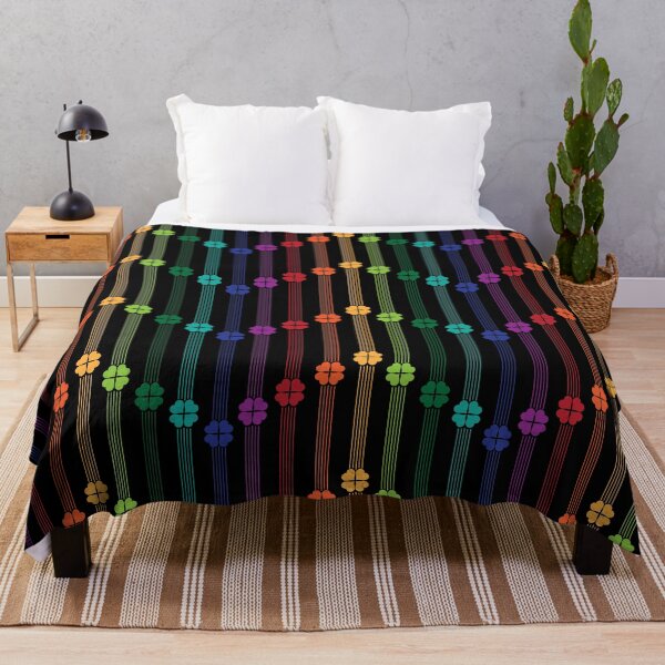 Item preview, Rainbow Hearts Vertical Stripes on Black designed and sold by Digitalmyth's Designs.