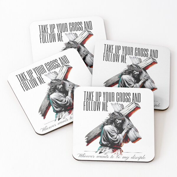 Item preview, Carry the Cross: Follow Me designed and sold by Tsugraf Designs.