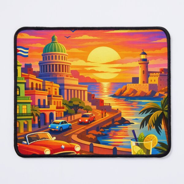 Item preview, Havana Cuba Travel Poster designed and sold by MatthewHeights.
