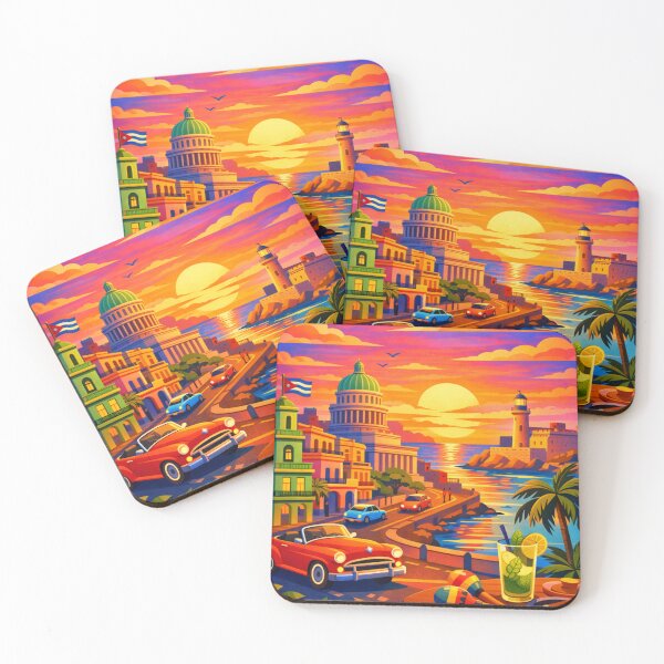 Item preview, Havana Cuba Travel Poster designed and sold by MatthewHeights.