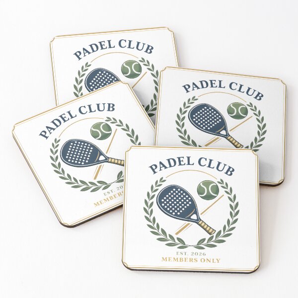 Item preview, Padel Club - Members Only designed and sold by Uniqueauraaprints.