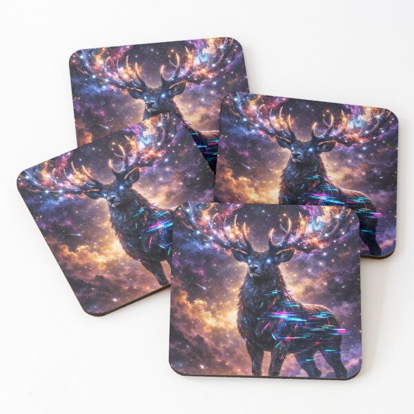 Item preview, Glitch Nebula Stag designed and sold by The boys.
