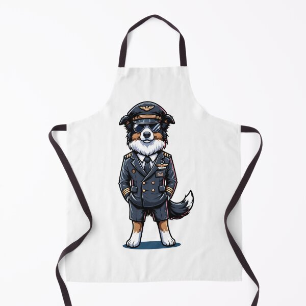 Item preview, Funny Border Collie Pilot Gift for Aviation Lovers Design designed and sold by CyfroweMysli.