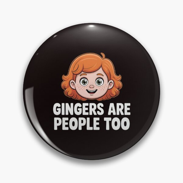 Item preview, Gingers Are People Too – Redhead Joke Funny Saying Design designed and sold by Redgiant87x.