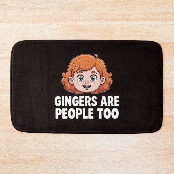 Item preview, Gingers Are People Too – Redhead Joke Funny Saying Design designed and sold by Redgiant87x.