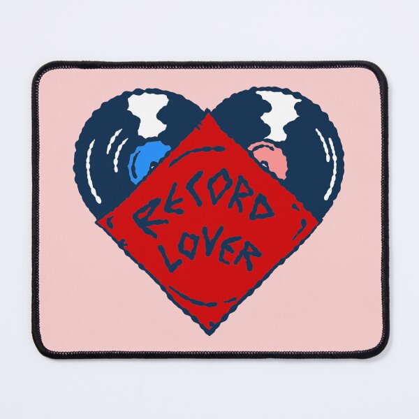 Item preview, pop art record music lover vintage heart album designed and sold by Gossip Rag.