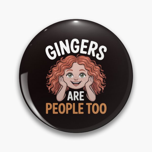 Item preview, Gingers Are People Too – Ginger Humor Funny Saying designed and sold by Redgiant87x.