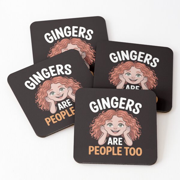 Item preview, Gingers Are People Too – Ginger Humor Funny Saying designed and sold by Redgiant87x.