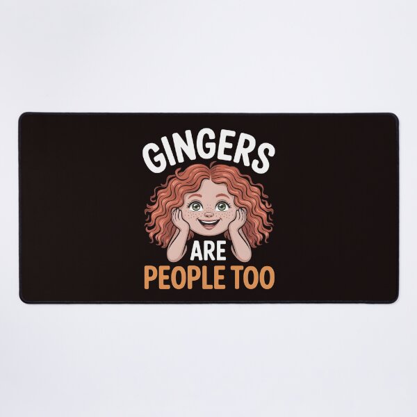 Item preview, Gingers Are People Too – Ginger Humor Funny Saying designed and sold by Redgiant87x.
