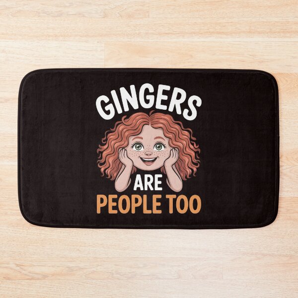 Item preview, Gingers Are People Too – Ginger Humor Funny Saying designed and sold by Redgiant87x.