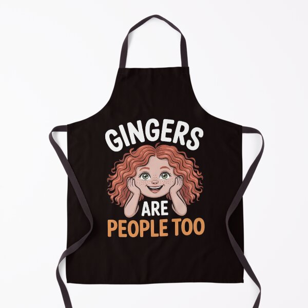 Item preview, Gingers Are People Too – Ginger Humor Funny Saying designed and sold by Redgiant87x.