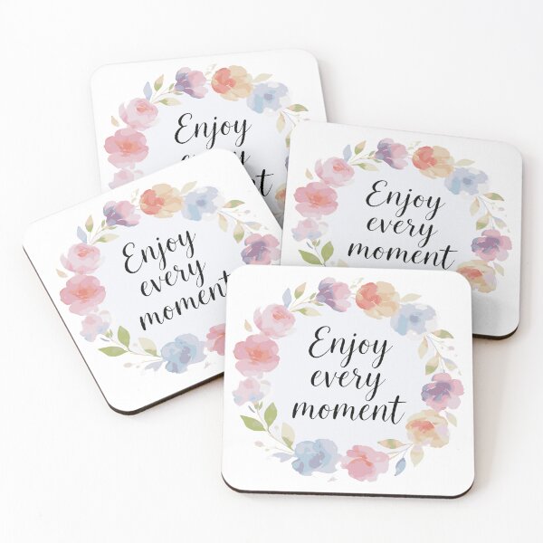 Item preview, Enjoy Every Moment  designed and sold by TheInkyLine.