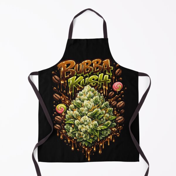 Item preview, Bubba Kush Graffiti Print | Earthy Coffee Indica Strain Typography designed and sold by WAUZ.