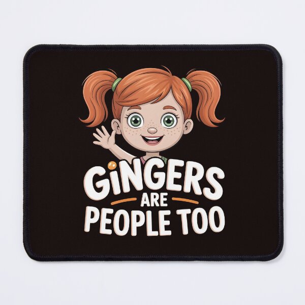 Item preview, Gingers Are People Too – Funny Saying Redhead Humor designed and sold by Redgiant87x.