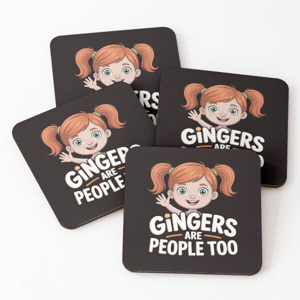 Item preview, Gingers Are People Too – Funny Saying Redhead Humor designed and sold by Redgiant87x.