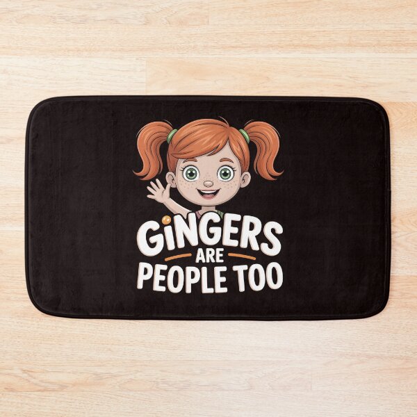 Item preview, Gingers Are People Too – Funny Saying Redhead Humor designed and sold by Redgiant87x.