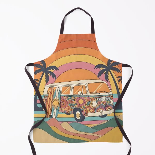Item preview, Retro Van Surf Scene 70s designed and sold by LMDIGITAL6.