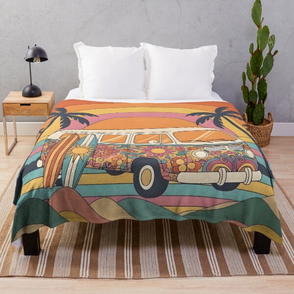 Item preview, Retro Van Surf Scene 70s designed and sold by LMDIGITAL6.