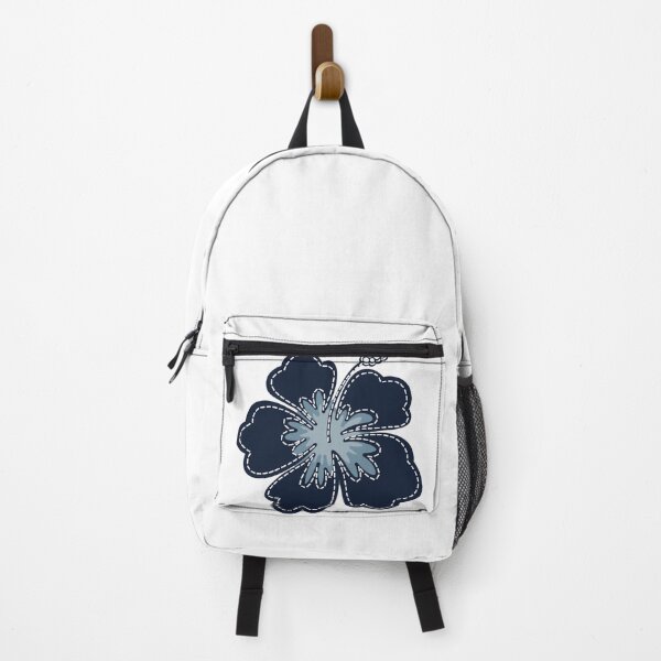 Item preview, Blue Stitched Hibiscus Drawing designed and sold by Collage Gallery.