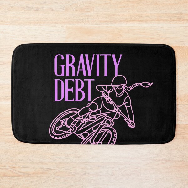 Item preview, Gravity Debt Funny Mountain Biking Quote MTB Girl designed and sold by LinaValearte.