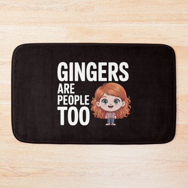 Item preview, Gingers Are People Too – Ginger Humor Redhead Joke Design designed and sold by Redgiant87x.