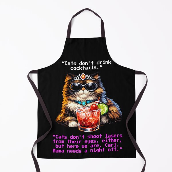 Item preview, Cats don't drink cocktails designed and sold by AgentCherry42.