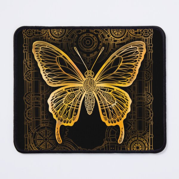 Item preview, Steampunk Butterfly – Clockwork Metamorphosis designed and sold by Charco.Store – Bold Expressive Graphics & Alt Streetwear Art.