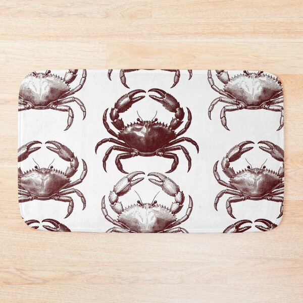 Item preview, Vintage Crab Trio: Marine Biology Engraving designed and sold by AestheticsTime.