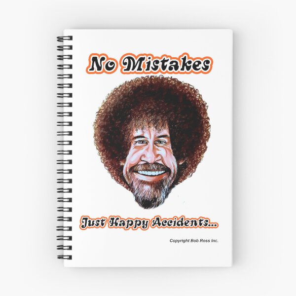 Item preview, Bob Ross Caricature - Happy Accidents designed and sold by smadge.