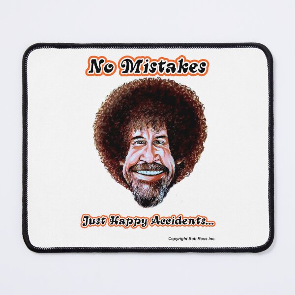 Item preview, Bob Ross Caricature - Happy Accidents designed and sold by smadge.