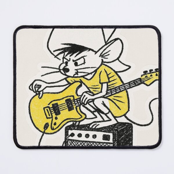 Item preview, “Turbo Rodent: Illegal Velocity in Cartoon Territory” designed and sold by Print Fiction.