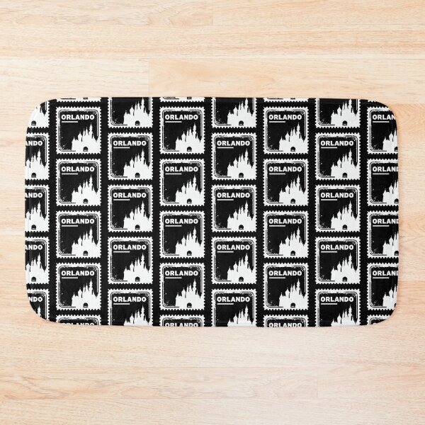 Item preview, Orlando Vintage Stamp Castle Skyline w designed and sold by Fikuall.