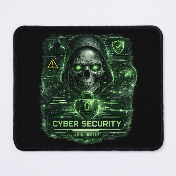 Item preview, Cyber Security Skull Hacker – Digital Protection designed and sold by SidTastic .